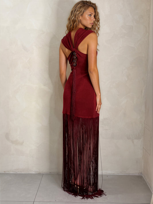 The Merlah Fringe Dress