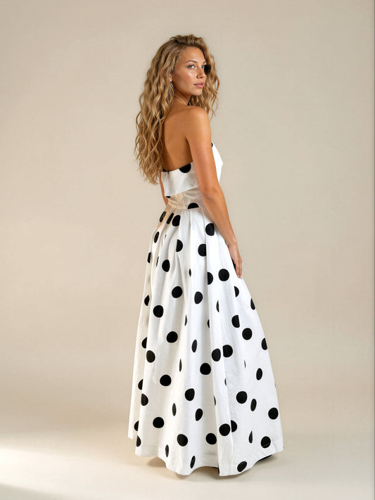 The Pauline Polkadot Dress
