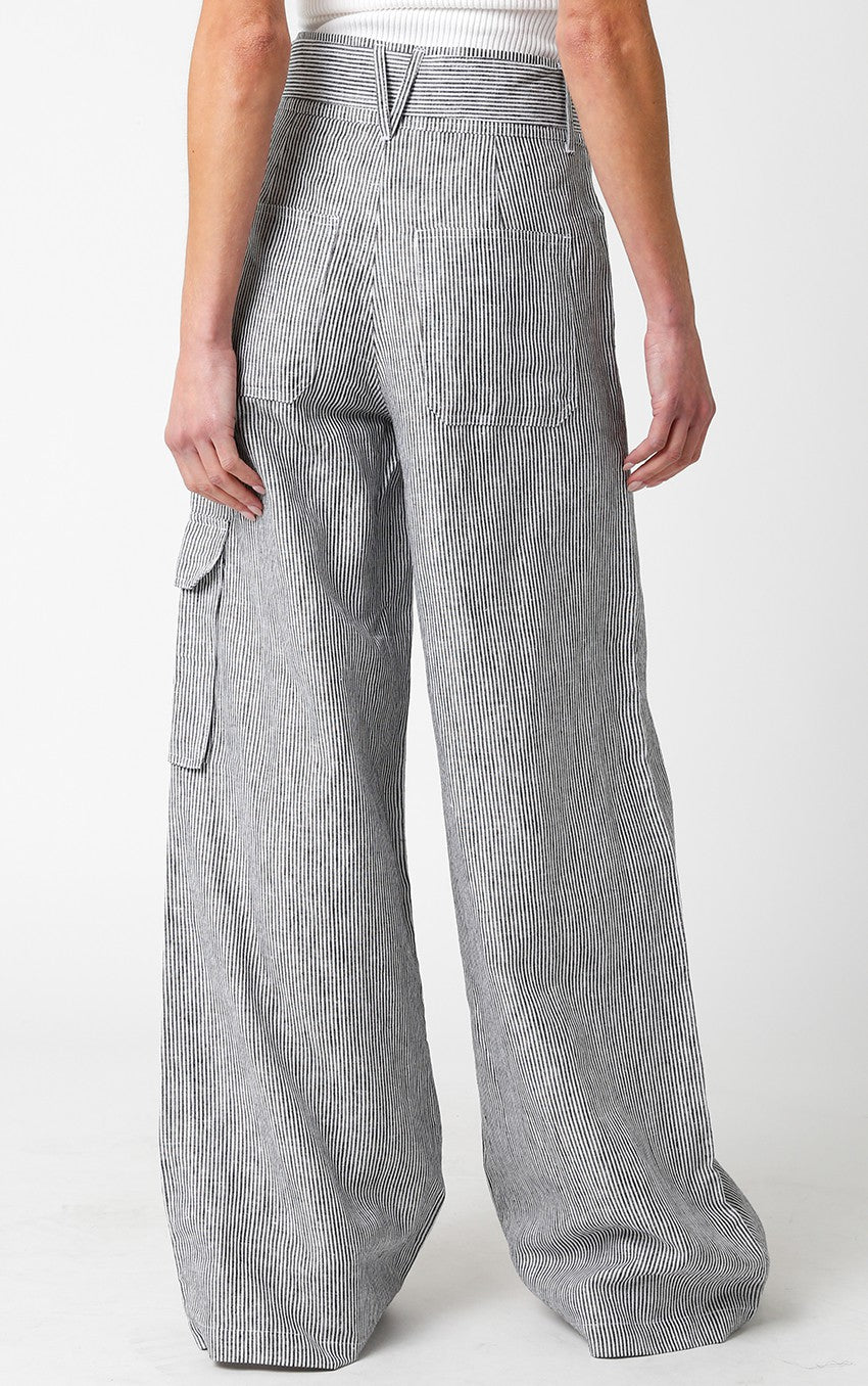 Avalon Linen Pant W/Tie