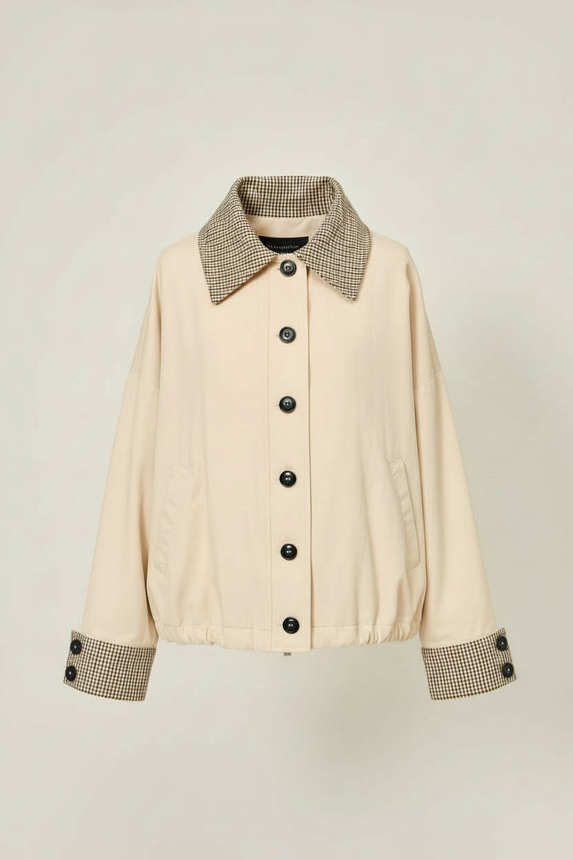 Track Button Down Jacket