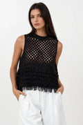 Fringe Knit Tank