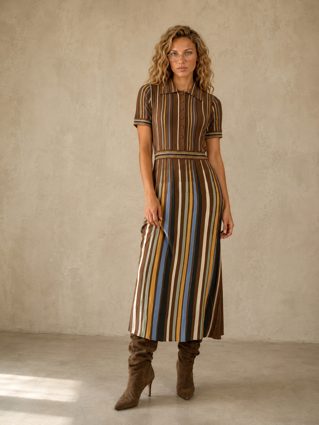 The Lenisse Knit Dress
