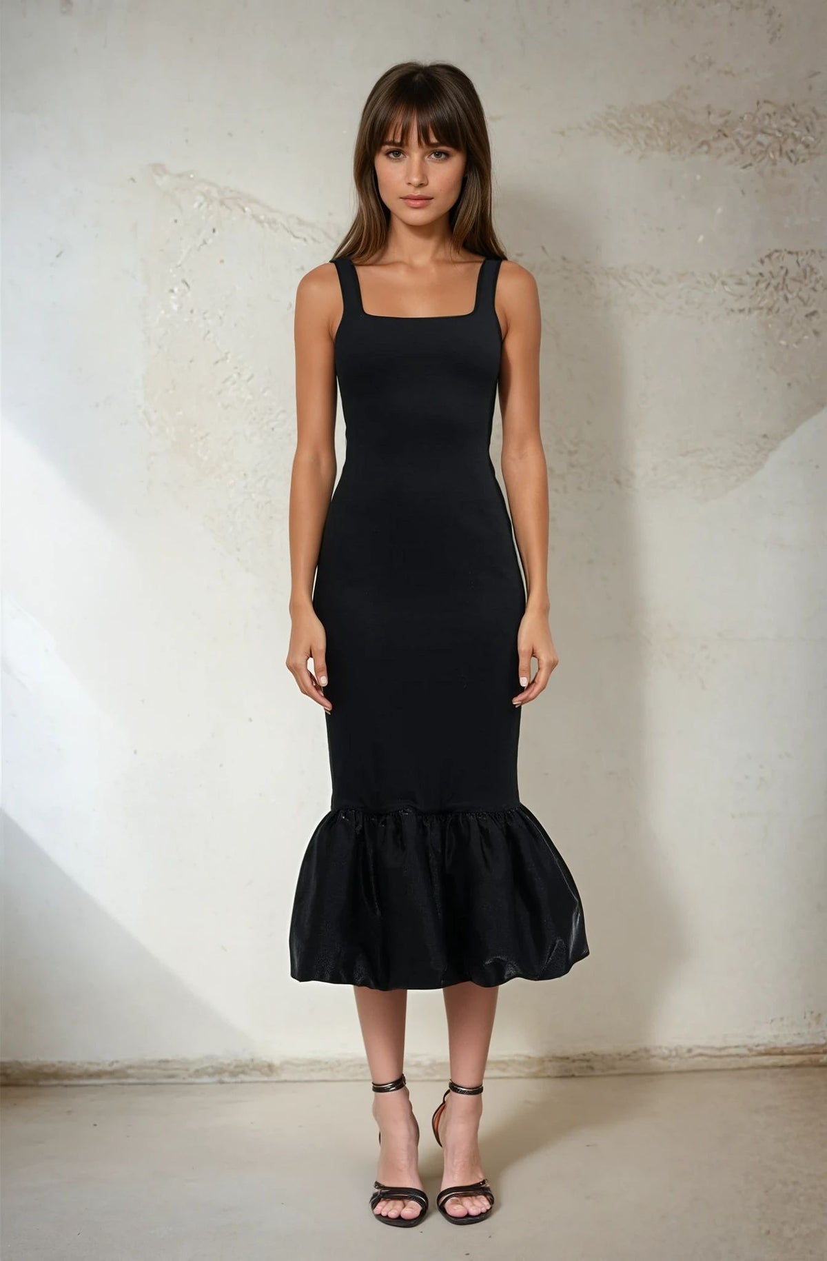 Bubble Hem Dress