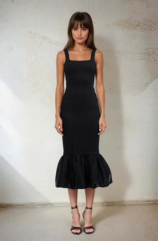 Bubble Hem Dress