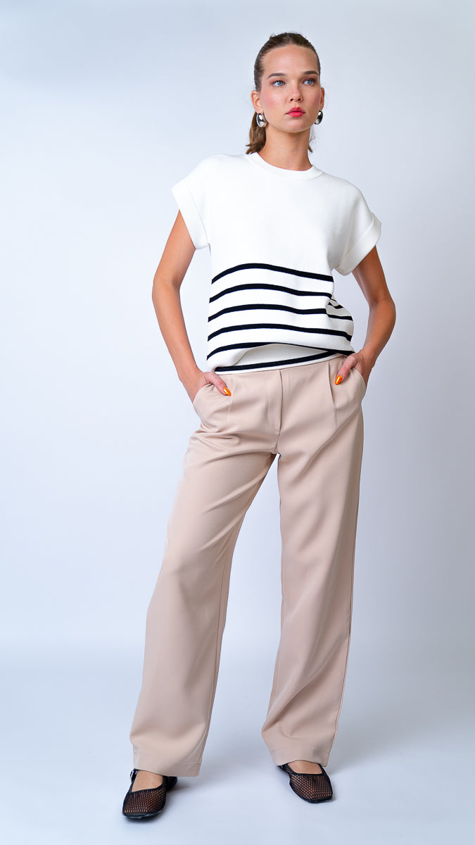 Anat Elastic Waist Pant