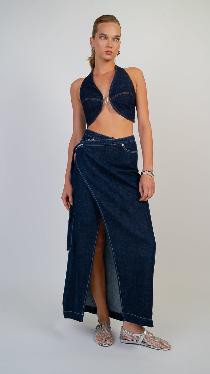 The Emma Denim Skirt