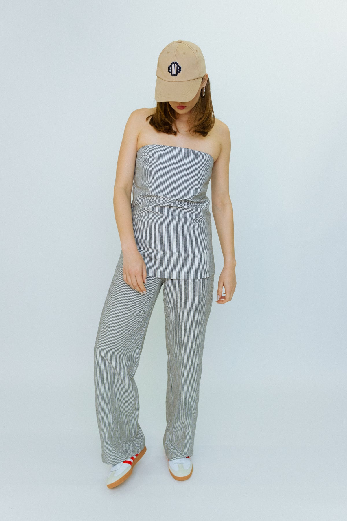 Mariam Linen Corset Top