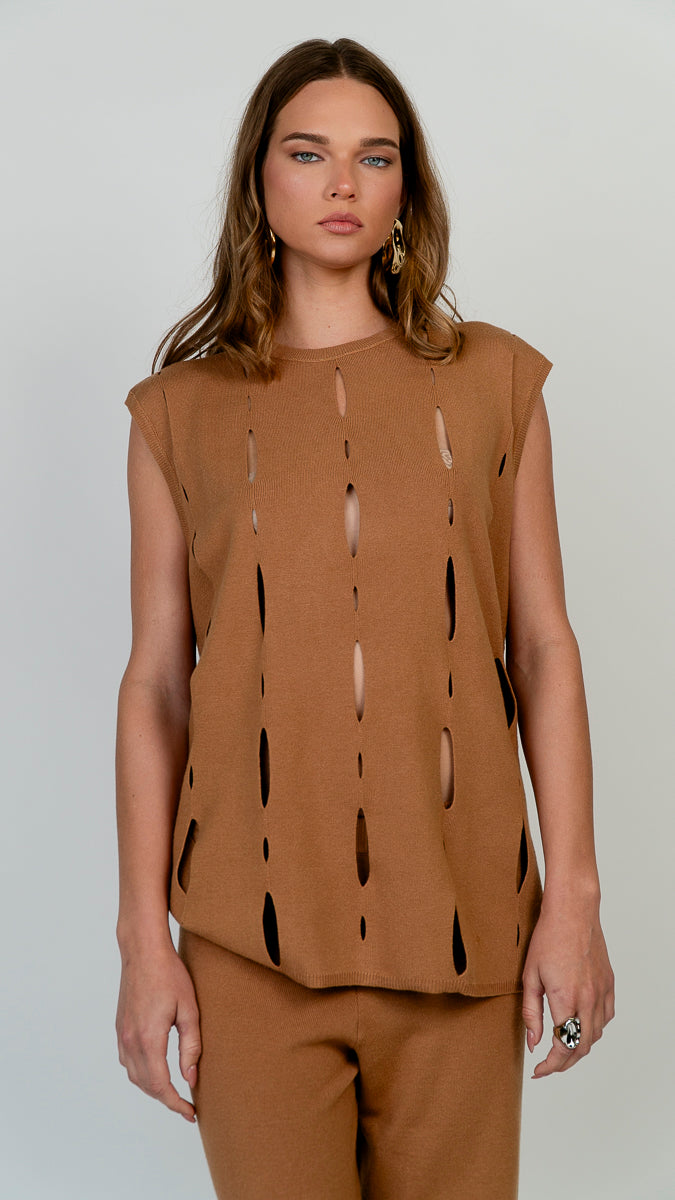 Solange Cut Out Top