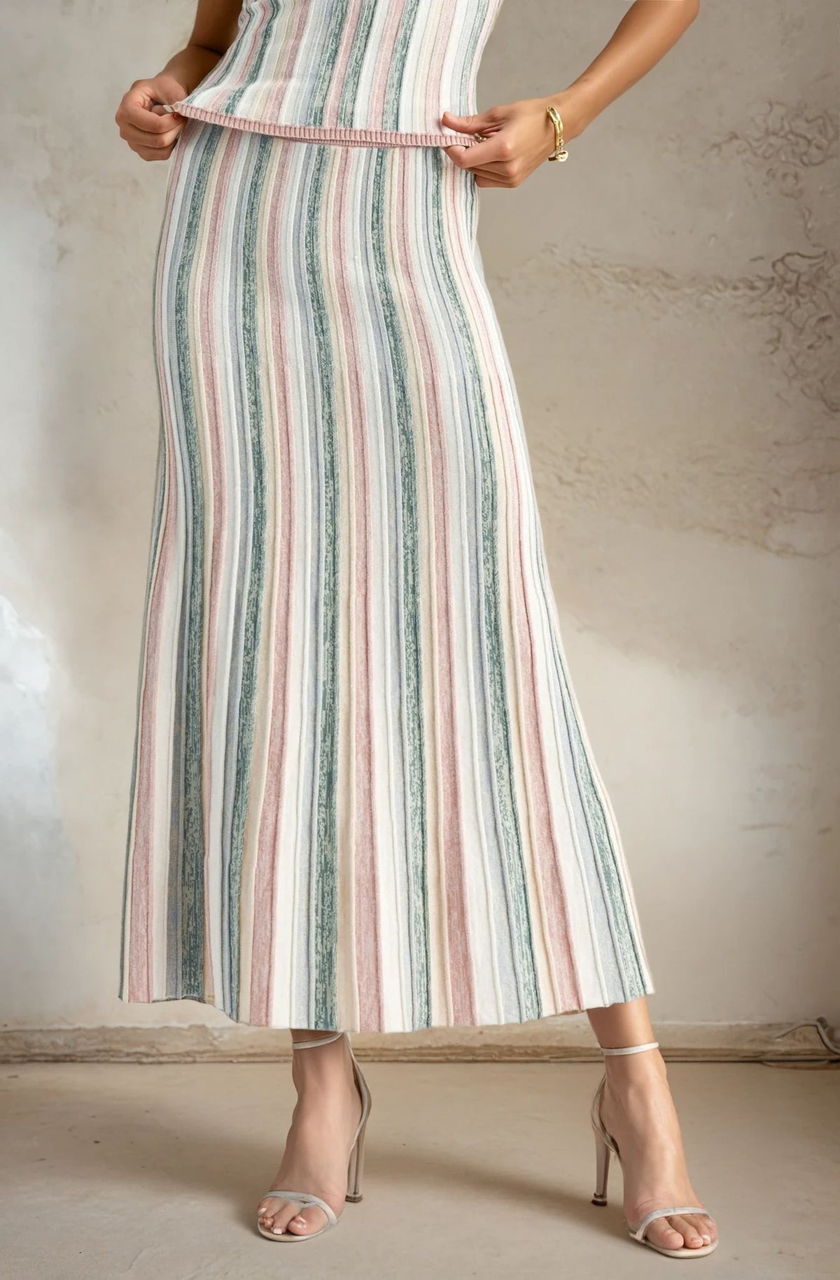 Knit Midi Skirt