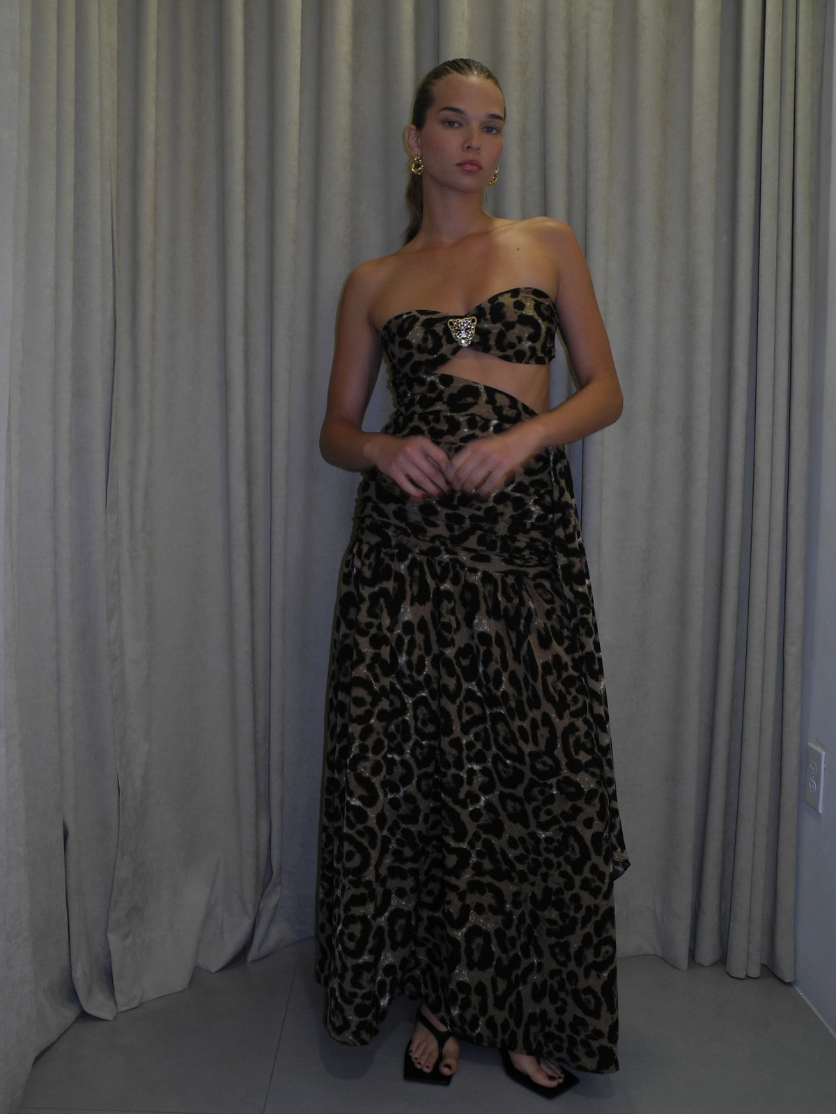 Cut Out Maxi Dress