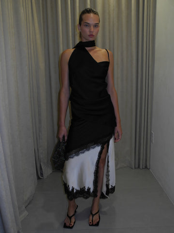 Lace Trim Skirt