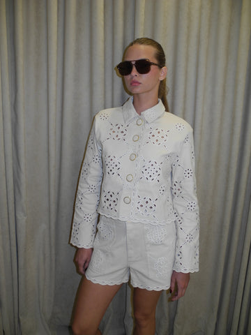 The Lorenzo Embroidered Short