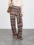 Zig Zag Drape Pant