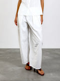 Pleated Barrel Pant