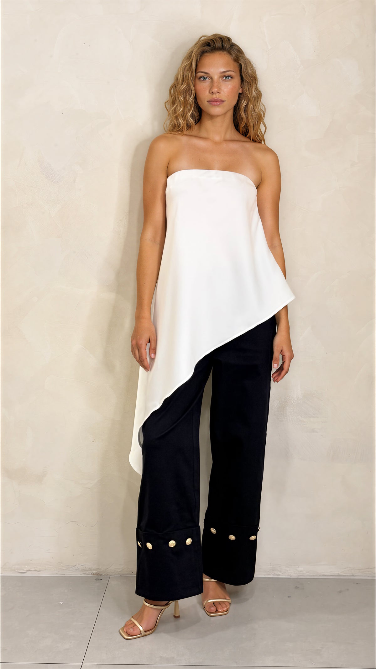 Asym Bandeau Top