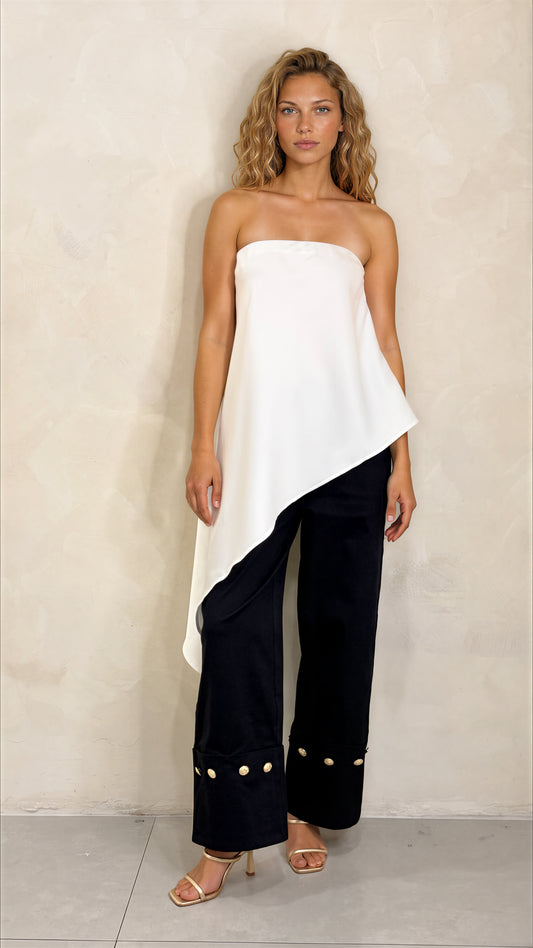 Asym Bandeau Top