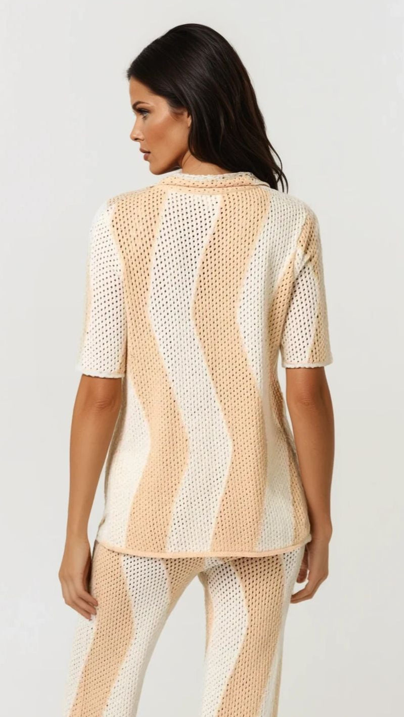 Ripple Knit Shirt