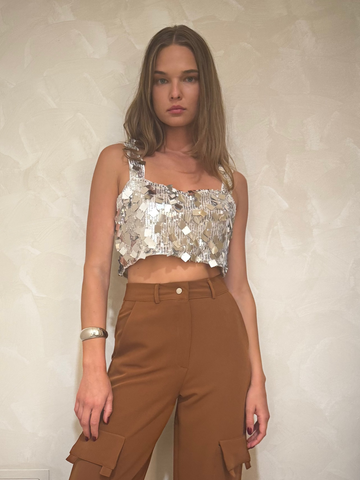The Gigi Sequin Top