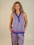 V-Neck Sleeveless Top