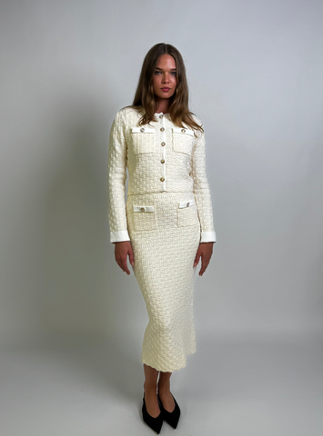 Knit Skirt Set