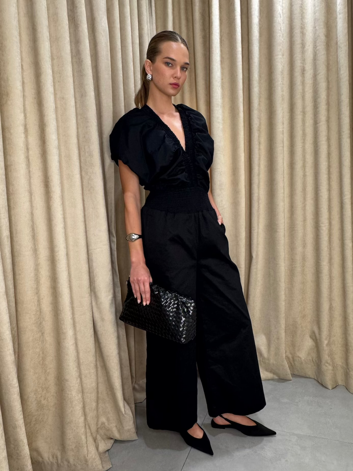 Bubble Top Jumpsuit