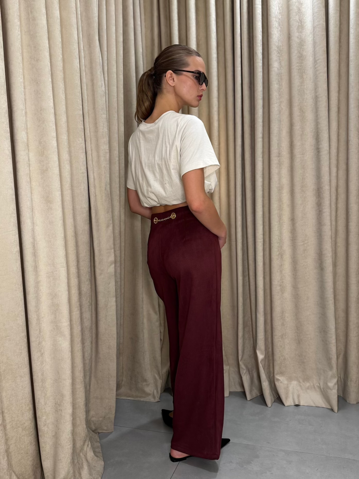 Chain Belt Pant