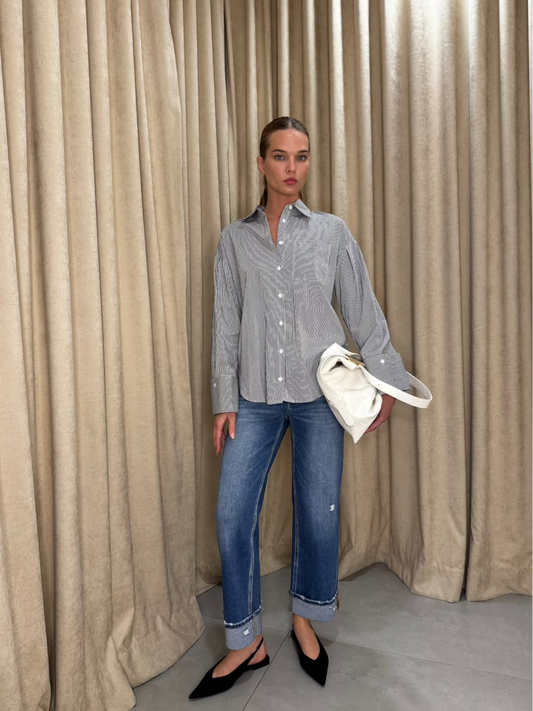 Shirt W/Oversized Cuff