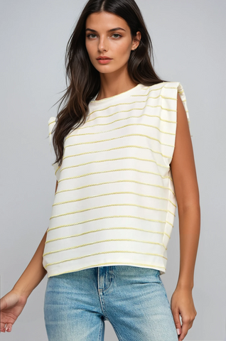 The Phoenix Shoulder Pad Tee