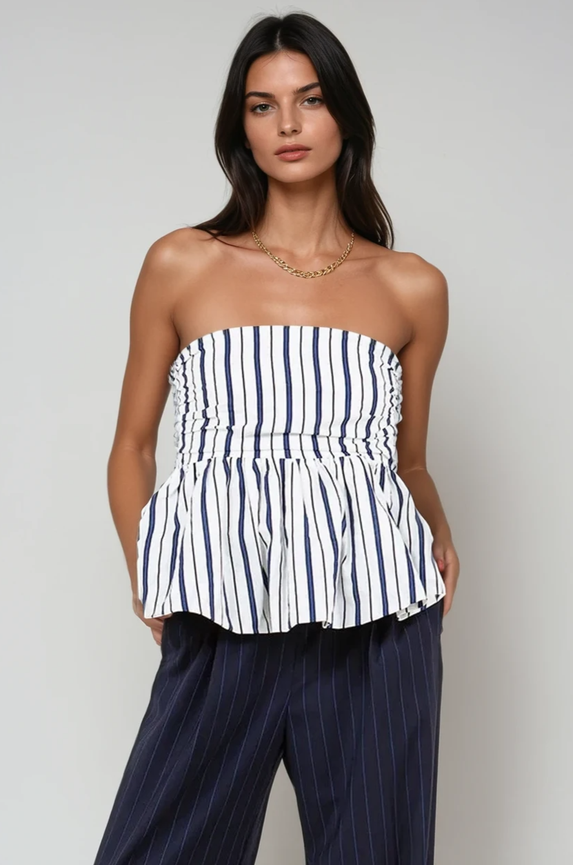 The Coco Peplum Top