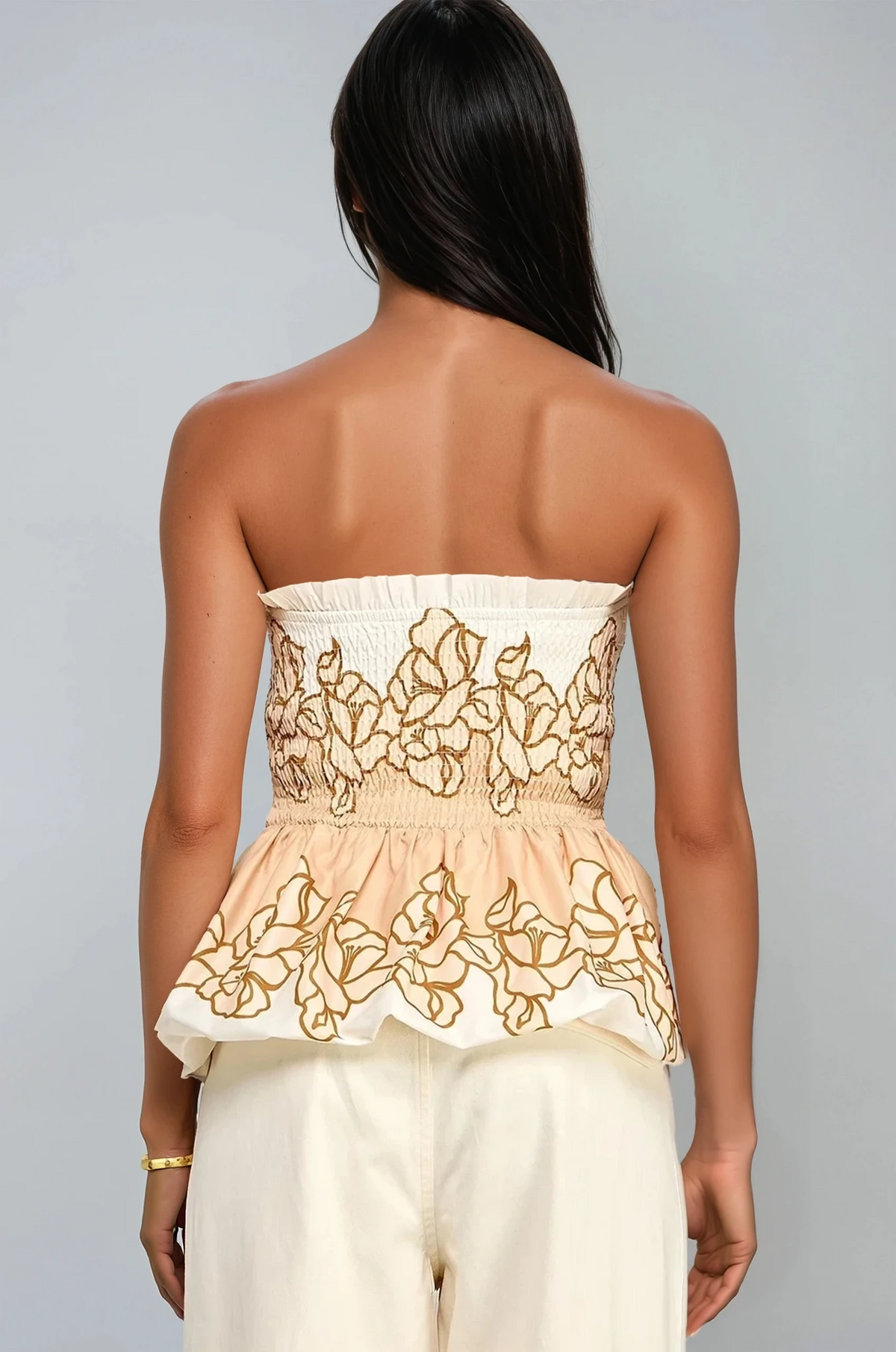 The Gabby Peplum Top