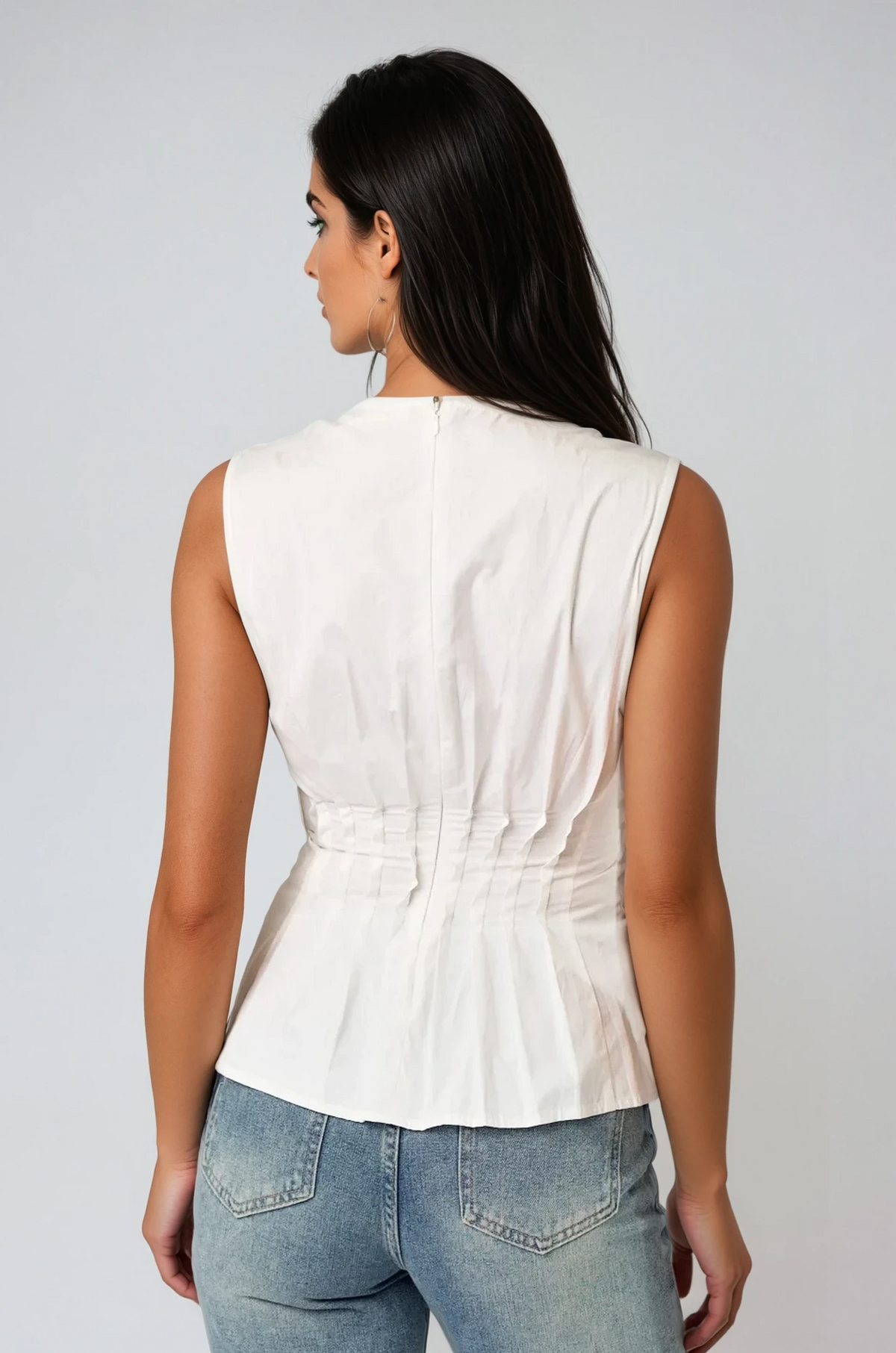 The Mellis Poplin Top
