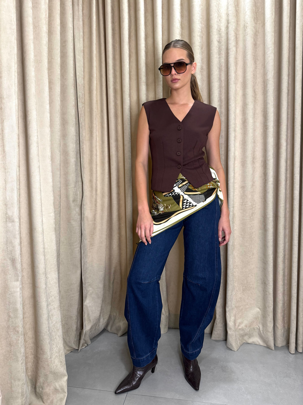 Cinch Hem Jean
