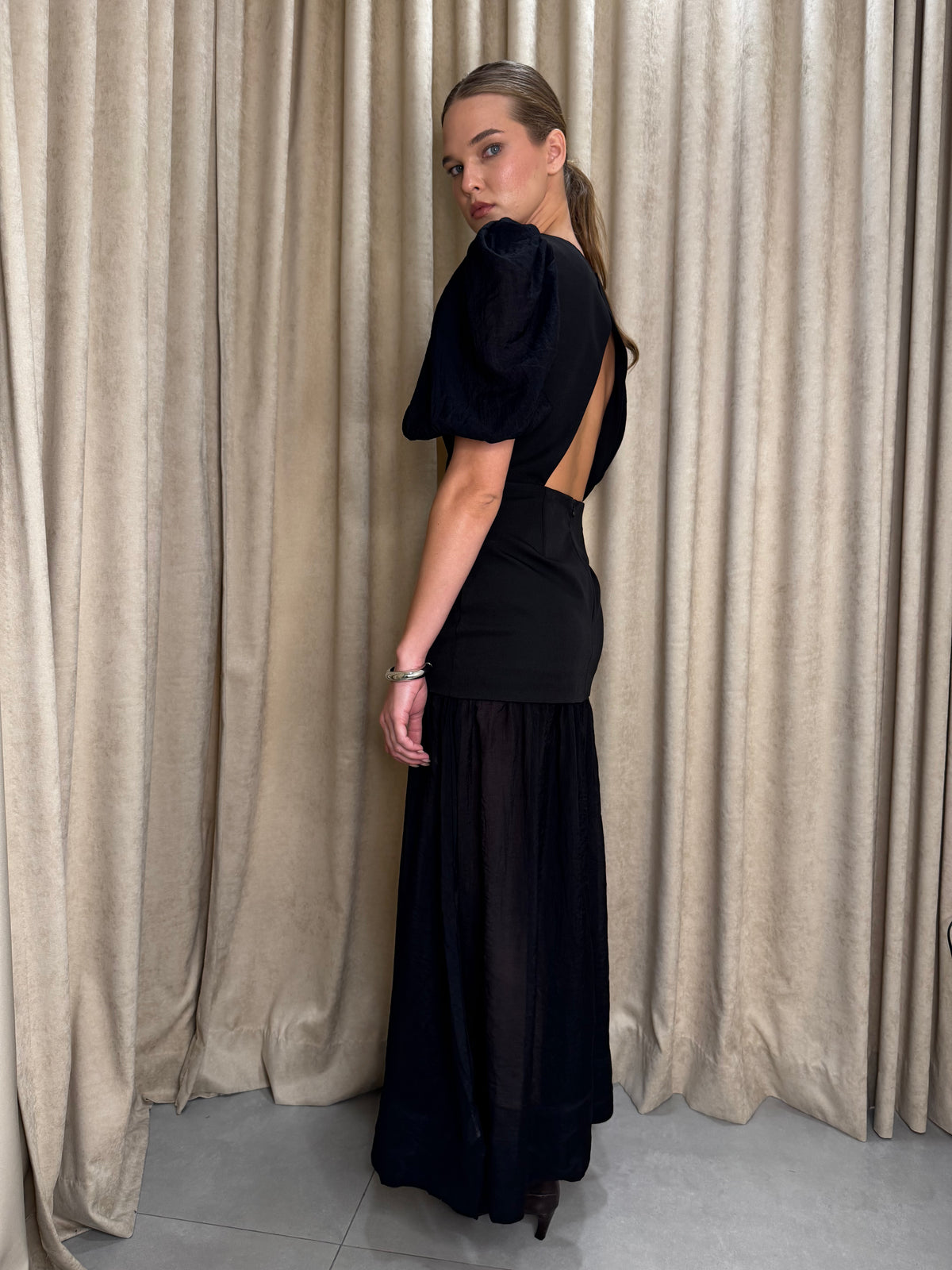 Layered Maxi Dress
