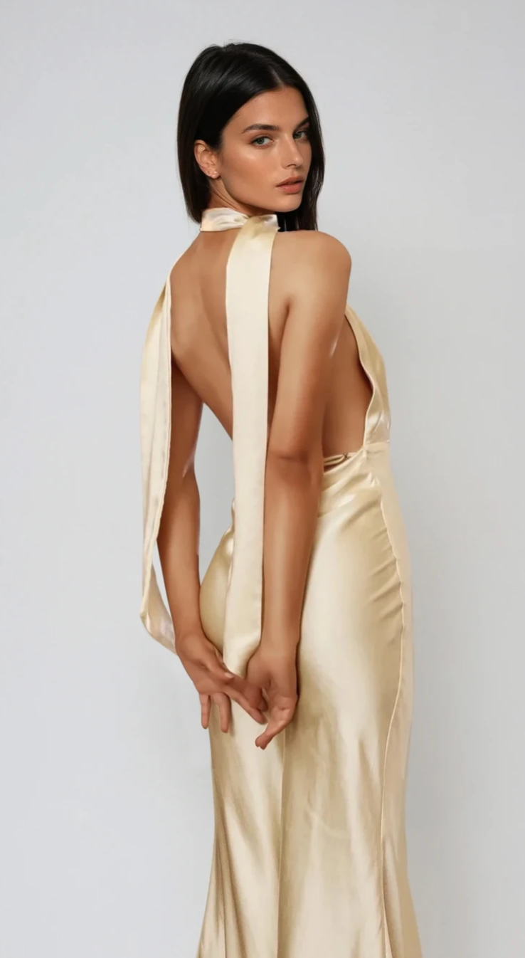 The Aeris Halter Dress