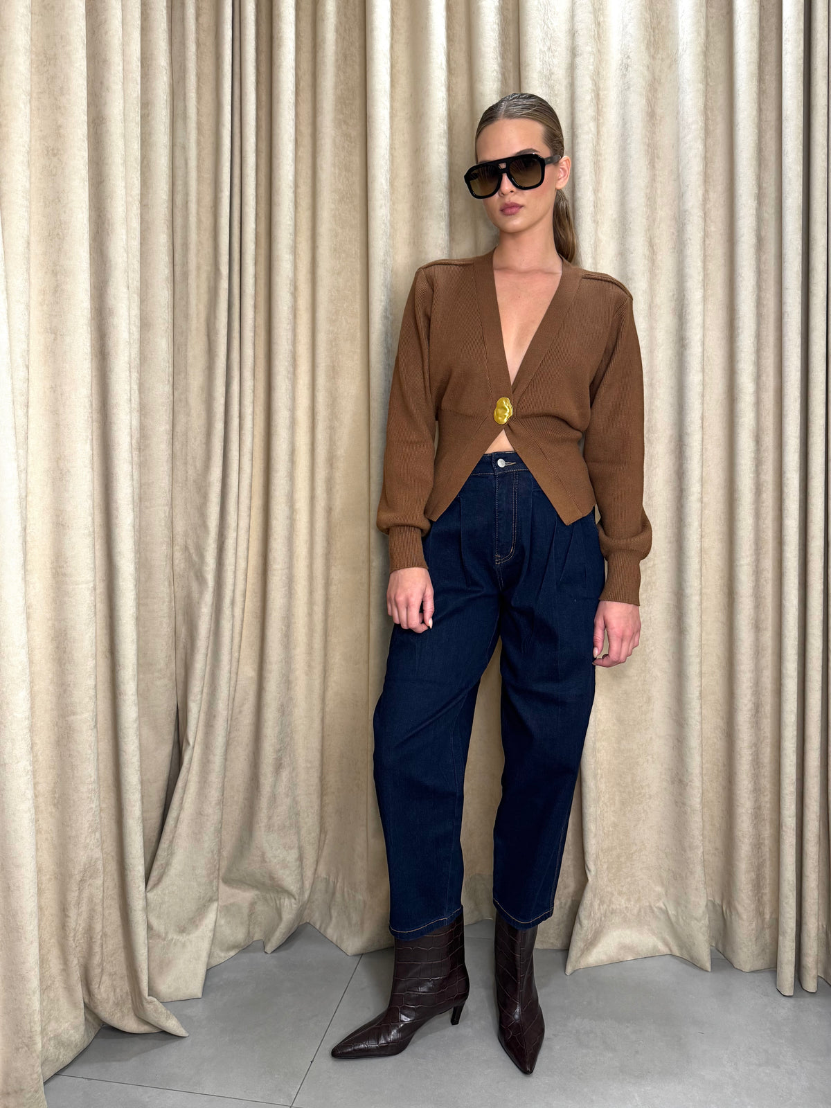 Pleated Jean