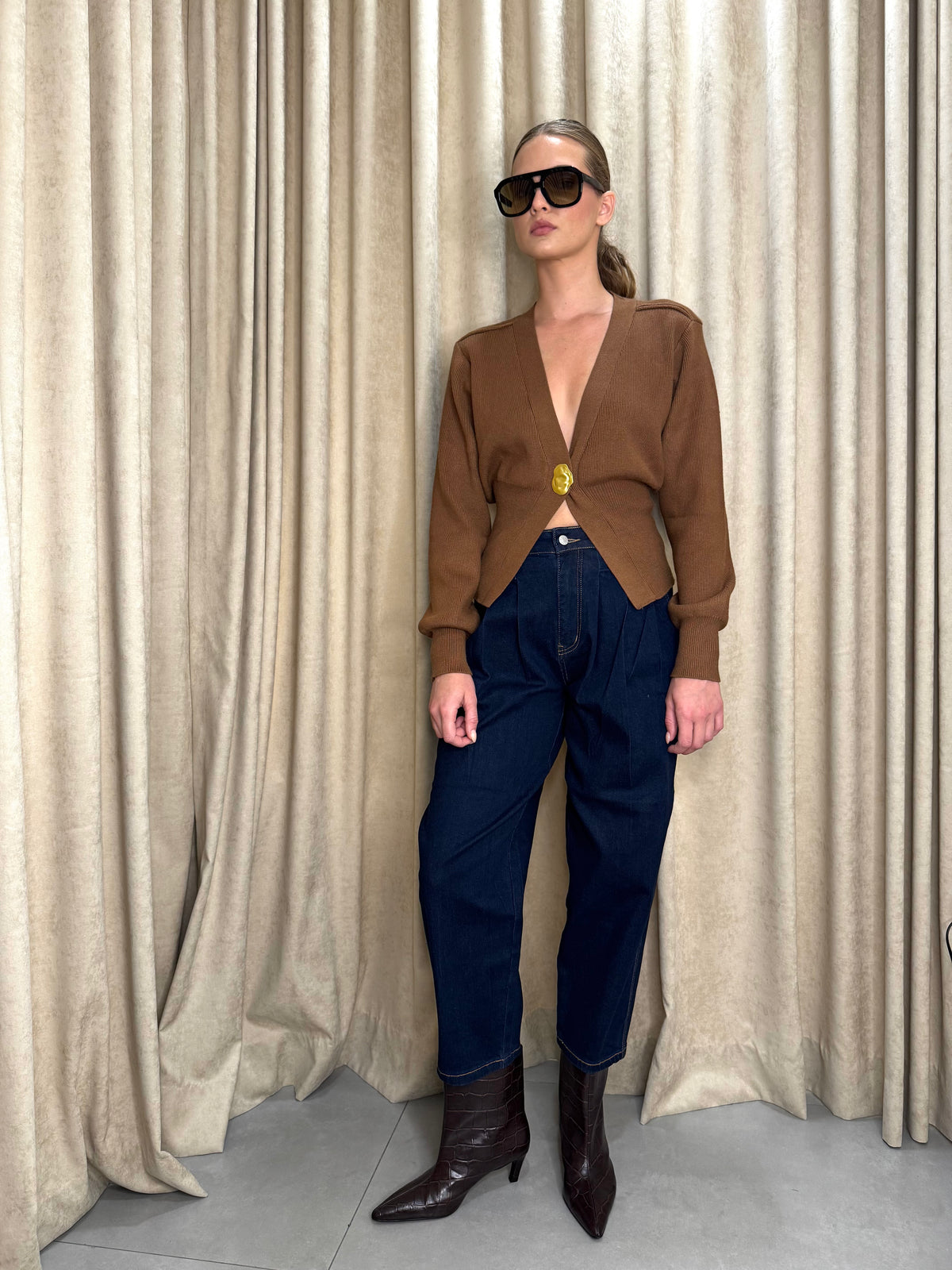 Pleated Jean