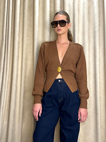 Single Button Cardi
