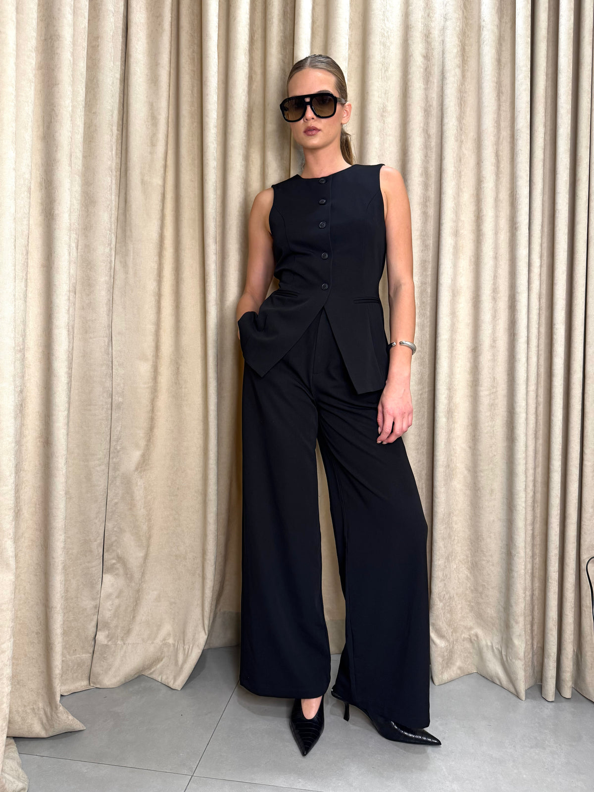 Pleated Trouser