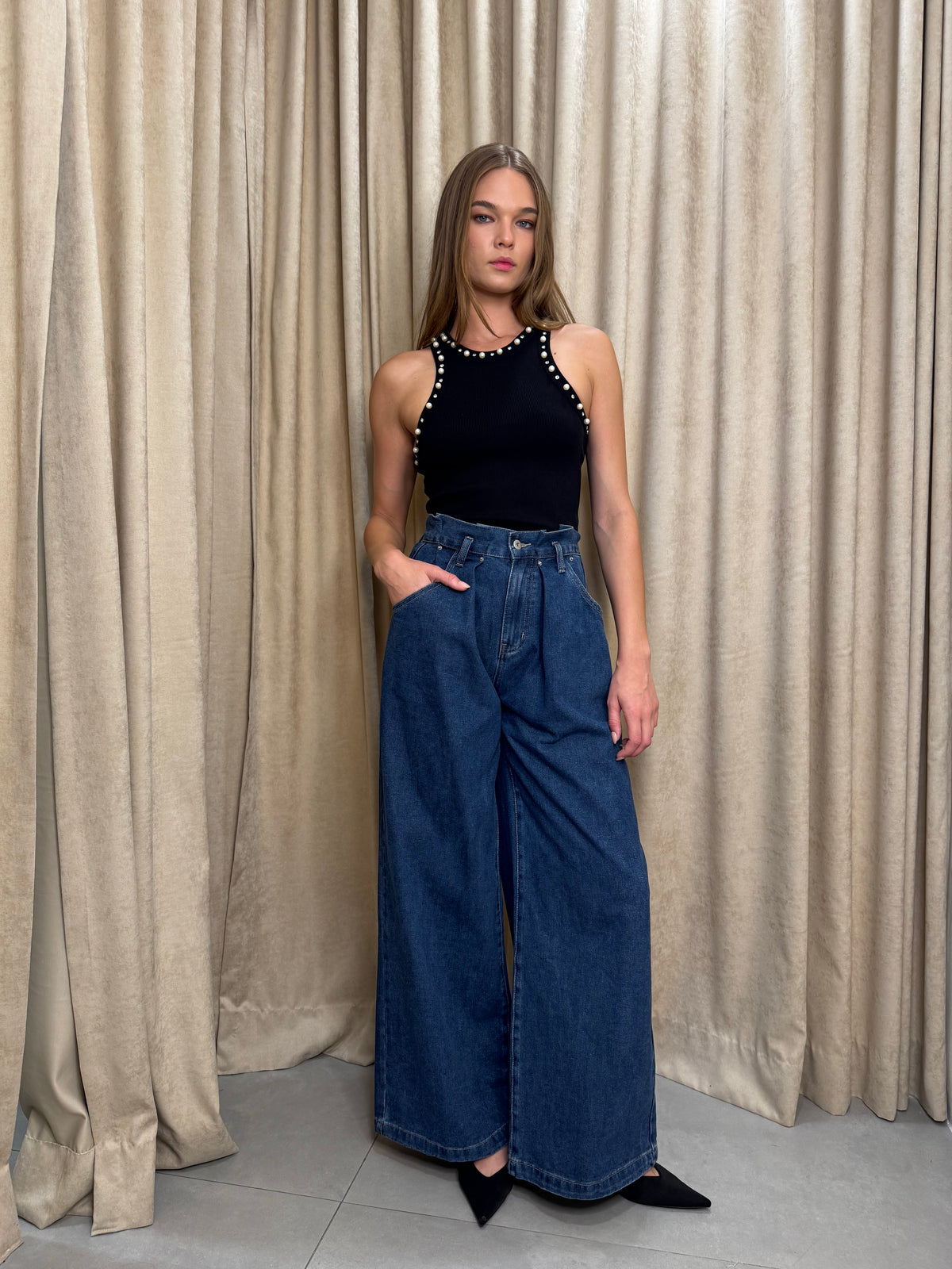 The Pleated Jean