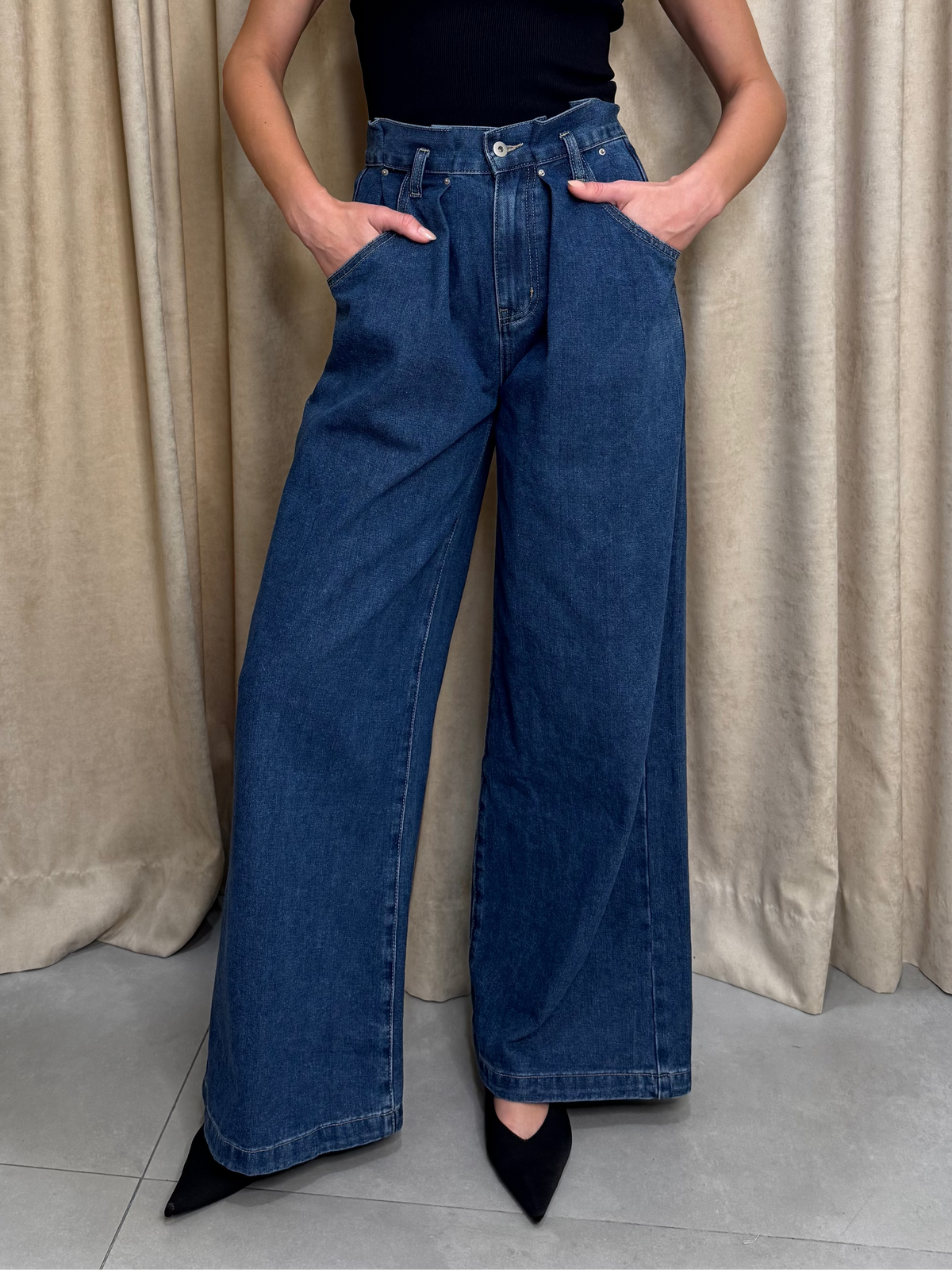 The Pleated Jean