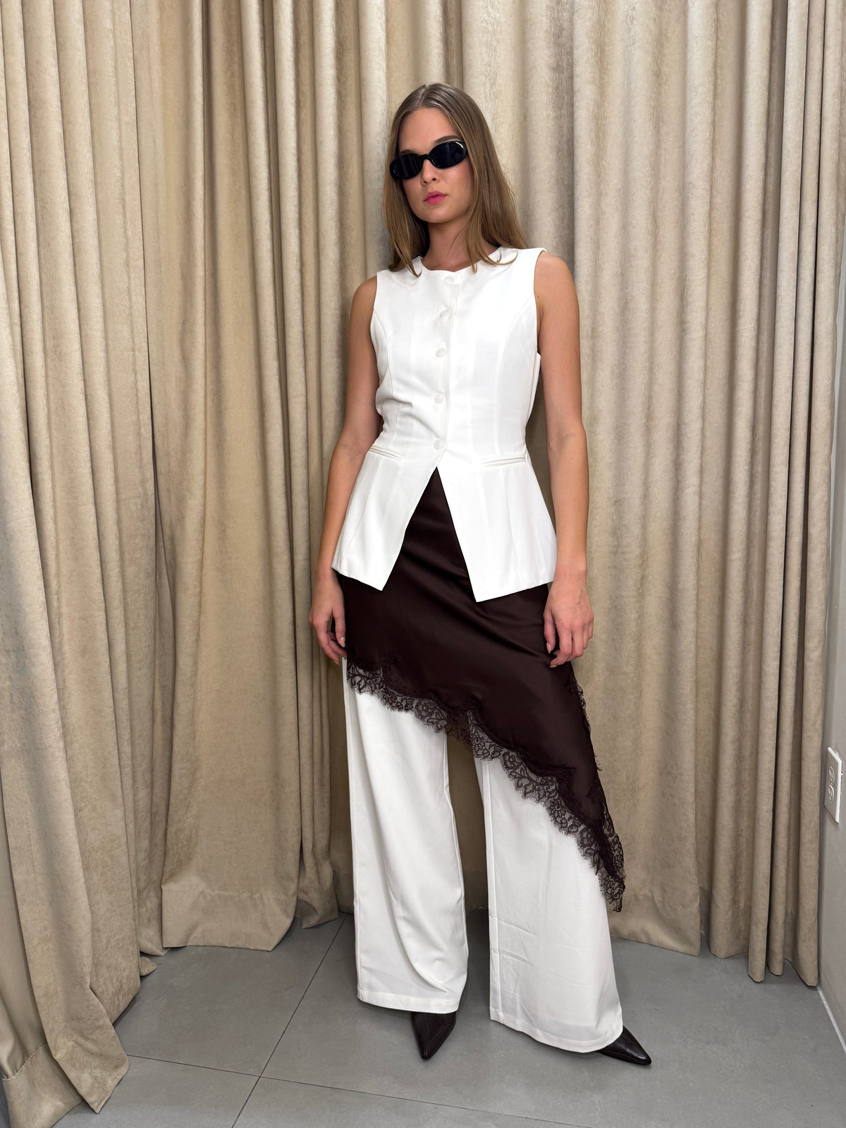 Pleated Trouser