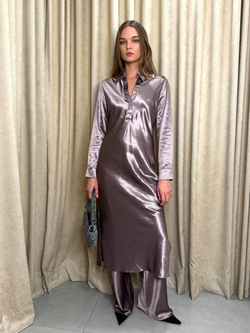 Silk Pant Set