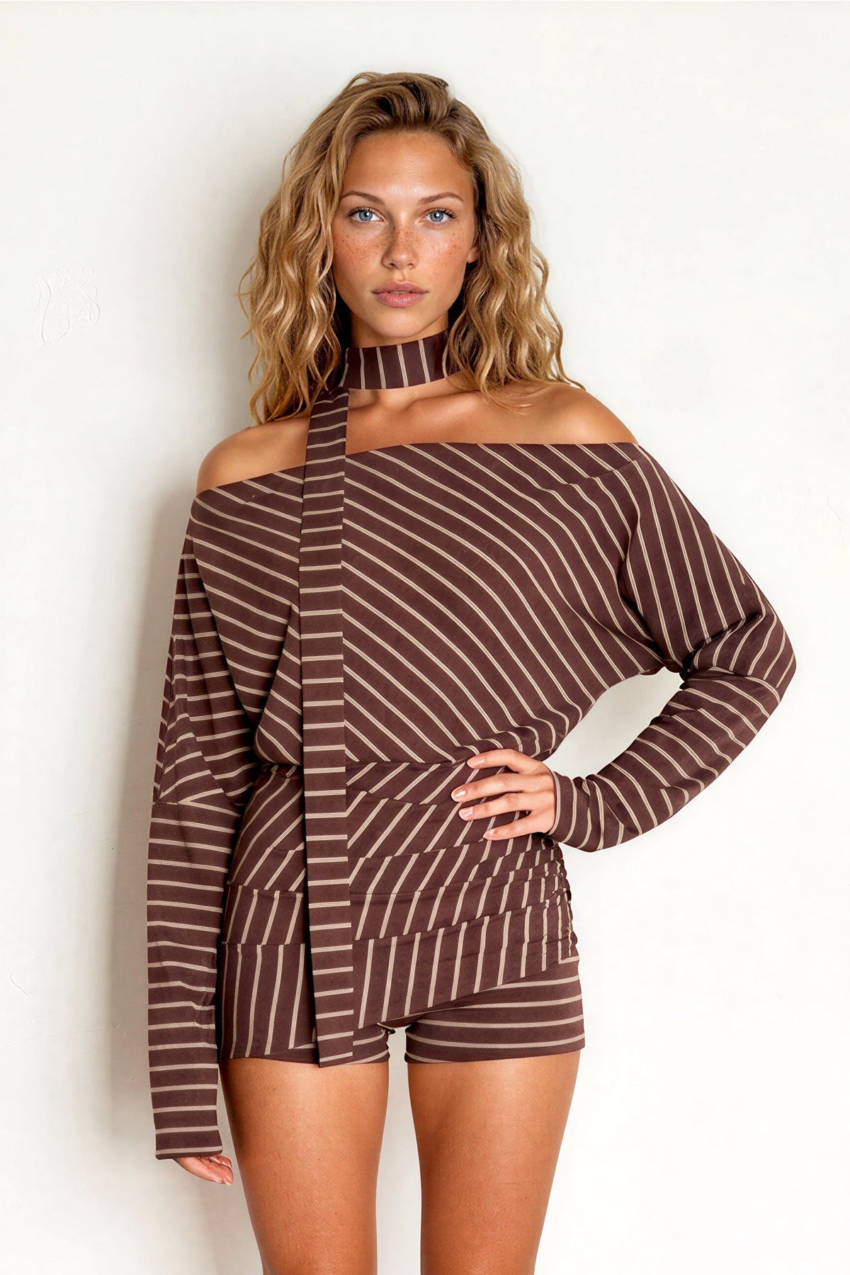 Stripe Mini Dress