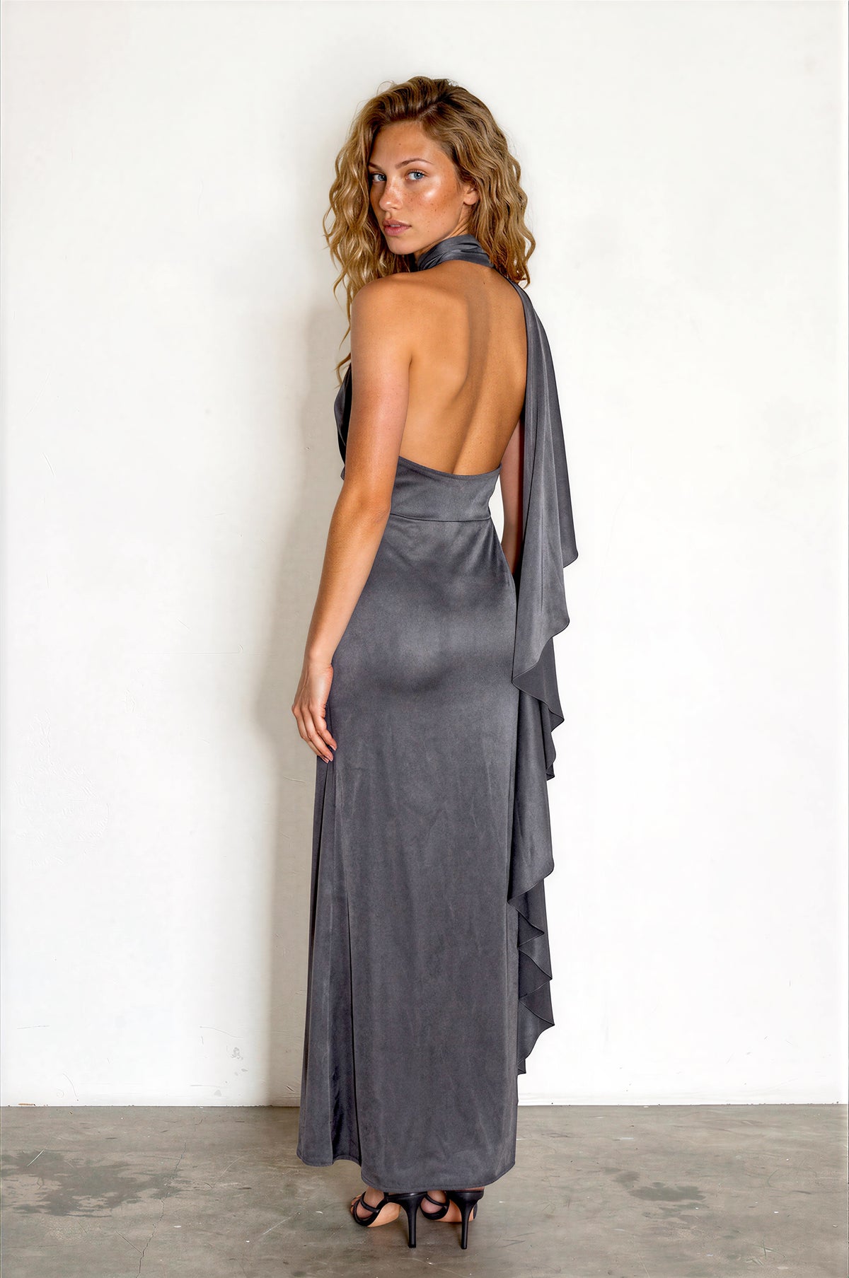 Drape Gown Dress