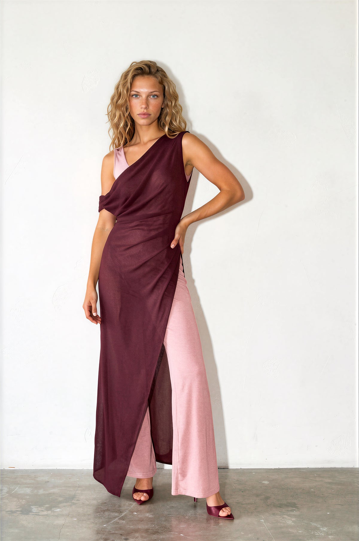 Layered Jumpsuit