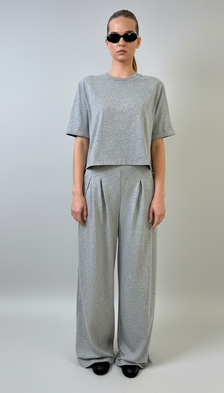 The Pleated Sweatpant