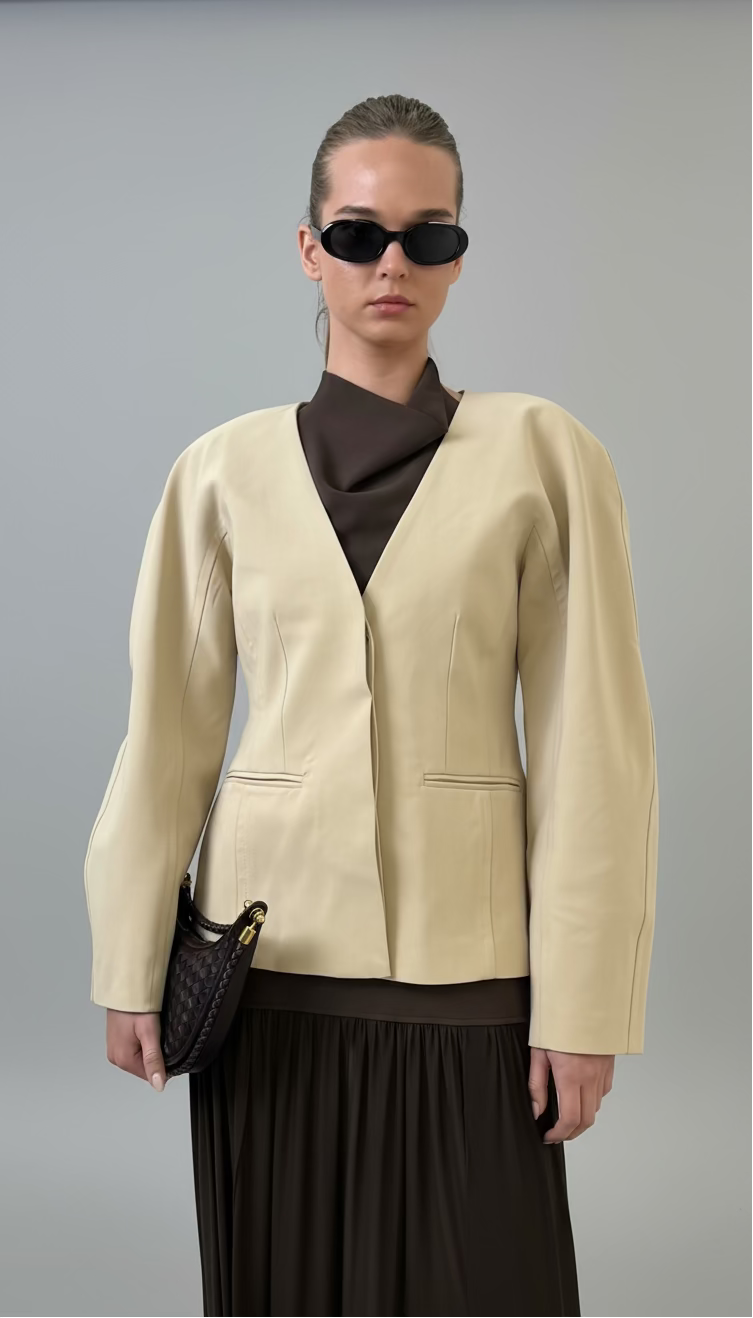 The Balloon Sleeve Blazer