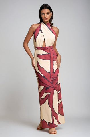 The Vina Halter Dress