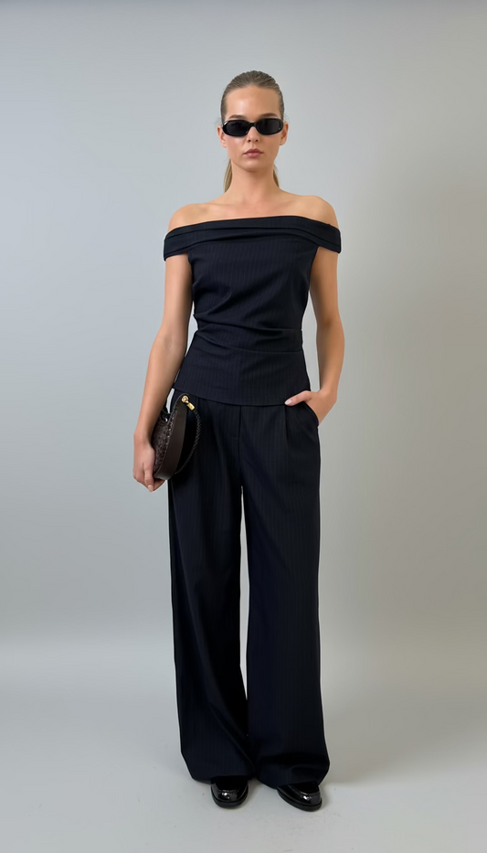 Pinstripe Trouser