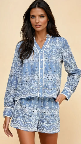 Eyelet Shirt